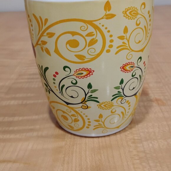 Debra Valencia Blue Harbor Collection Multi Color XL 24 Fl Oz Coffee Mug Owl - Picture 5 of 6